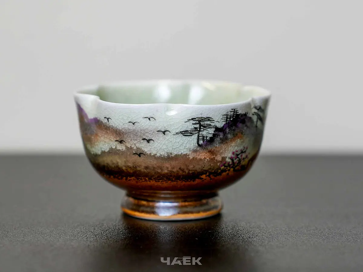 Пиала № 271, керамика Цзиндэчжэнь, 80 мл