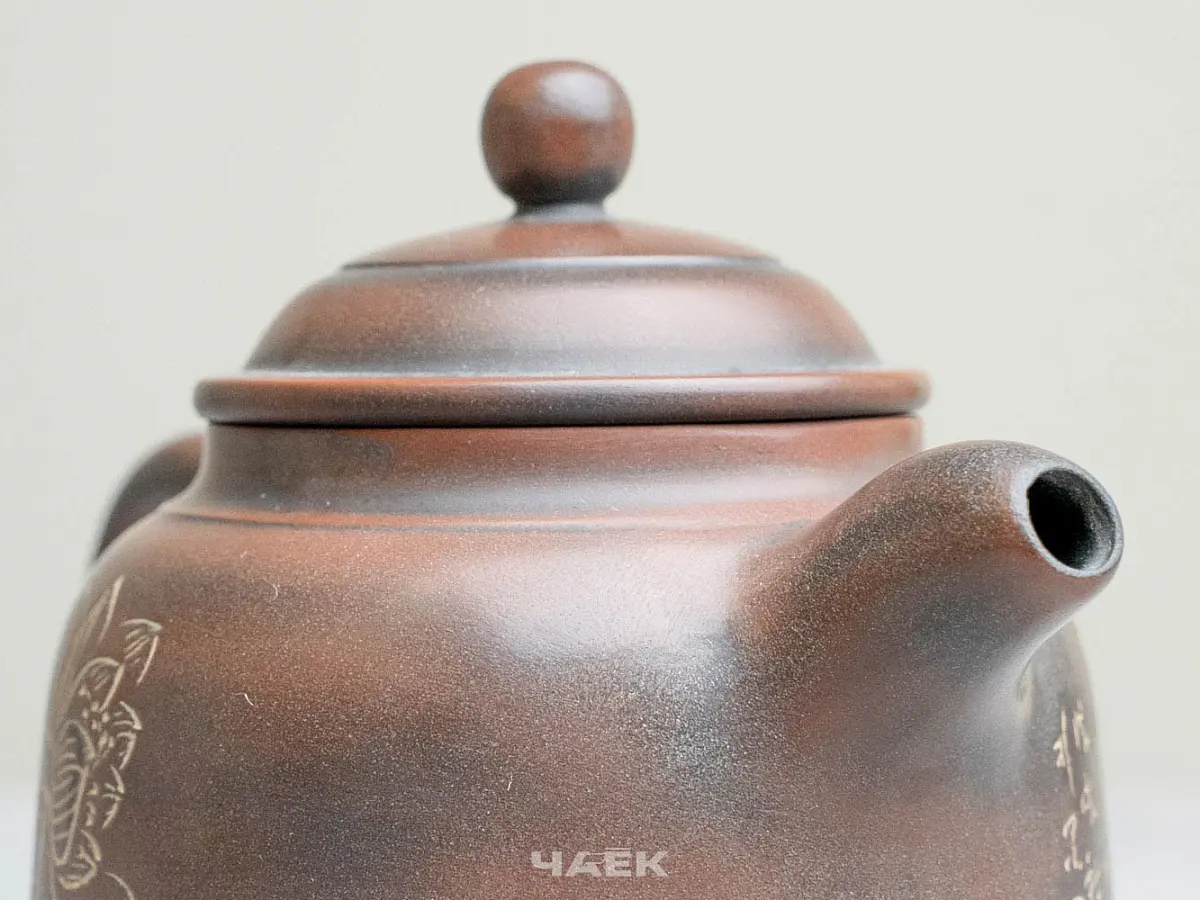 Чайник из Гуанси № 172, керамика Циньчжоу, 152 мл