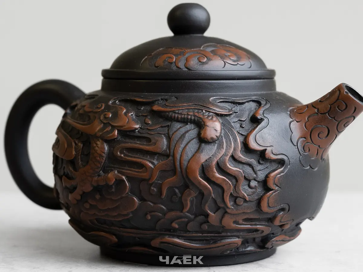 Чайник № 144 из керамики Цзяньшуй, 210 мл