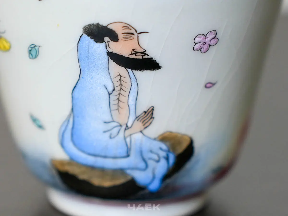 Пиала № 268, керамика Цзиндэчжэнь, 76 мл