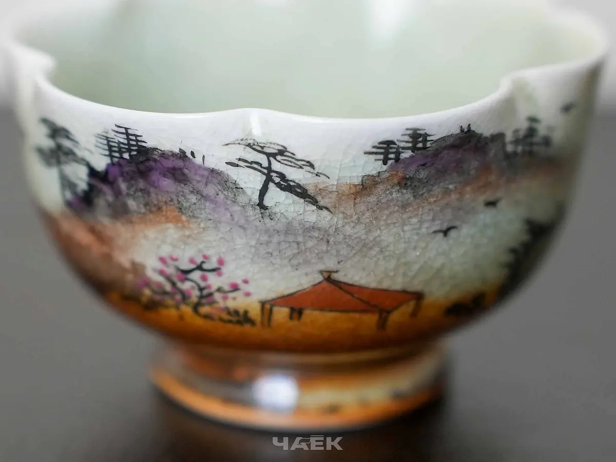 Пиала № 271, керамика Цзиндэчжэнь, 80 мл