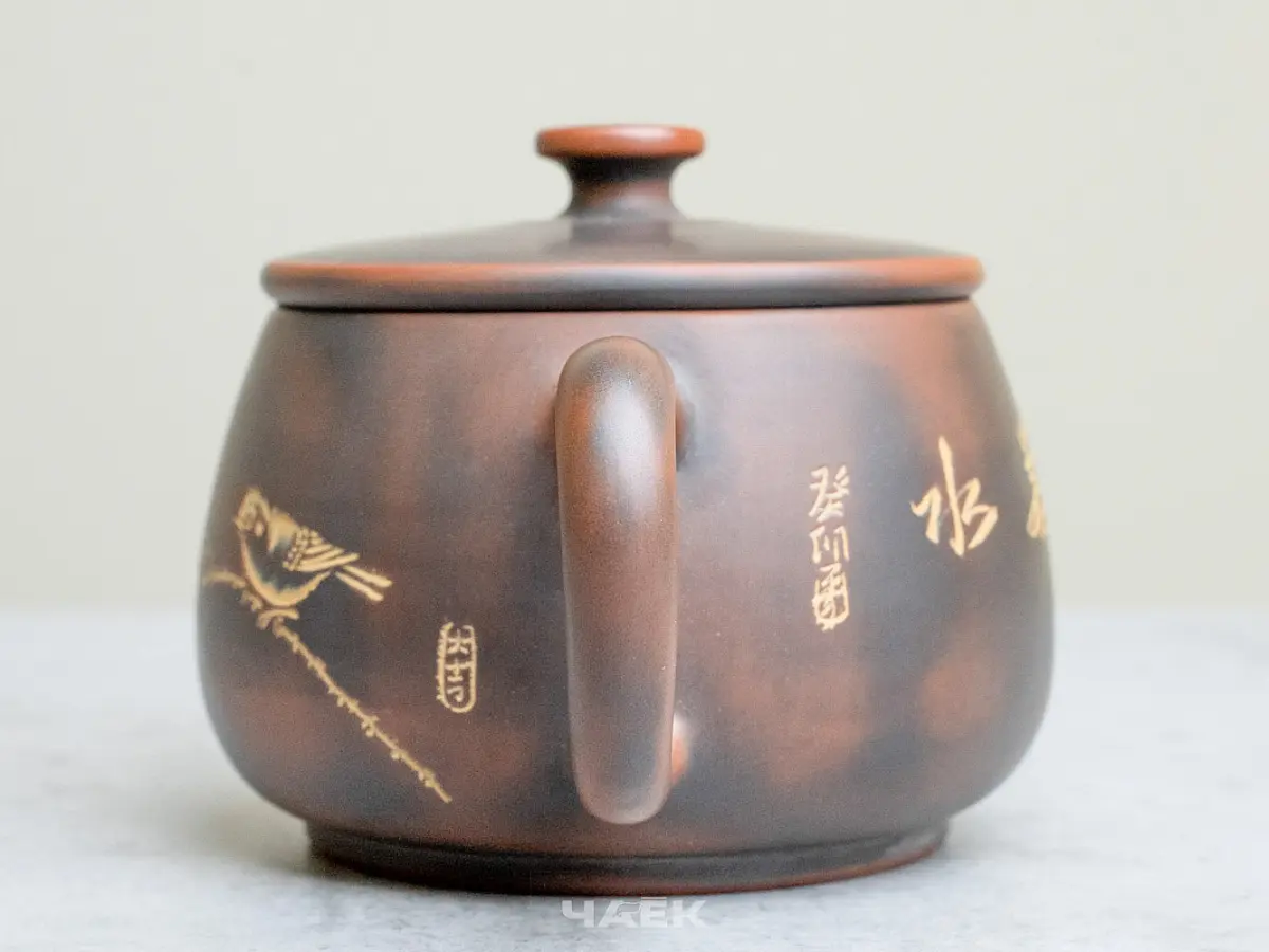 Чайник из Гуанси № 197, керамика Циньчжоу, 160 мл
