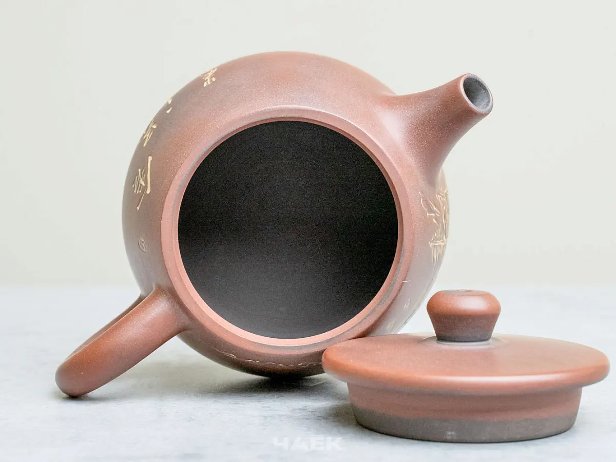 Чайник из Гуанси № 153, керамика Циньчжоу, 115 мл