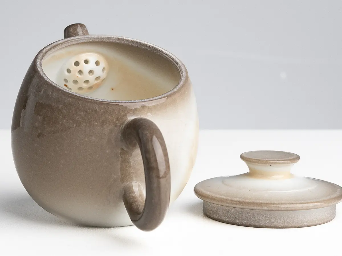 Чайник № 802, керамика Дэхуа, 120 мл