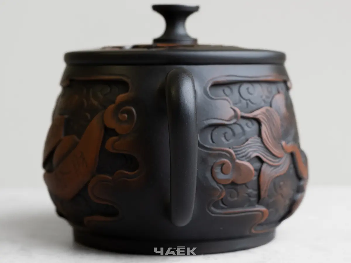 Чайник № 131 из керамики Цзяньшуй, 335 мл