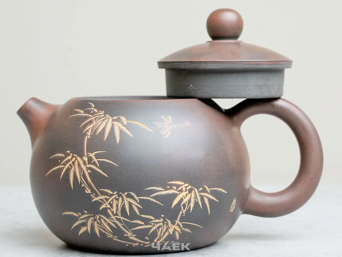 Чайник из Гуанси № 162 керамика Циньчжоу, 207 мл