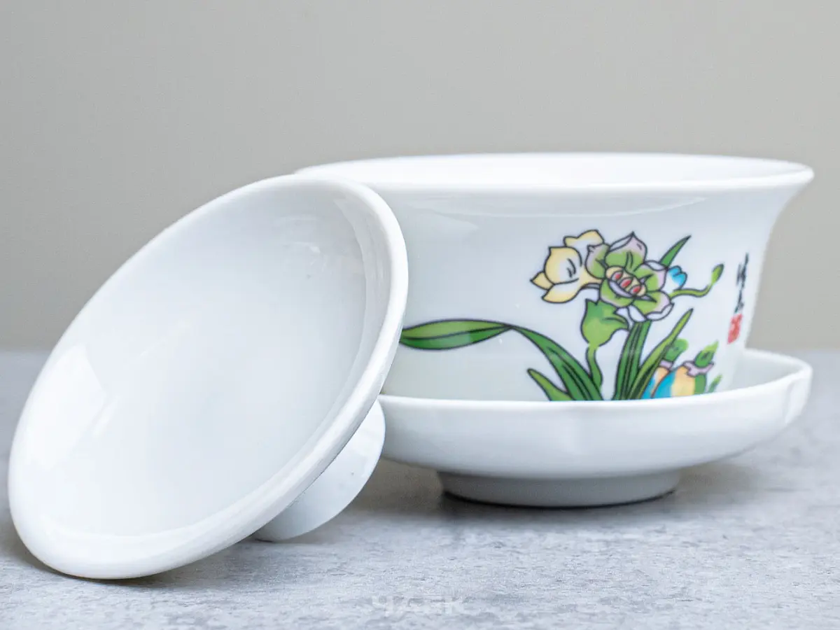 Гайвань «Хуаняо» № 104, фарфор, 100 мл