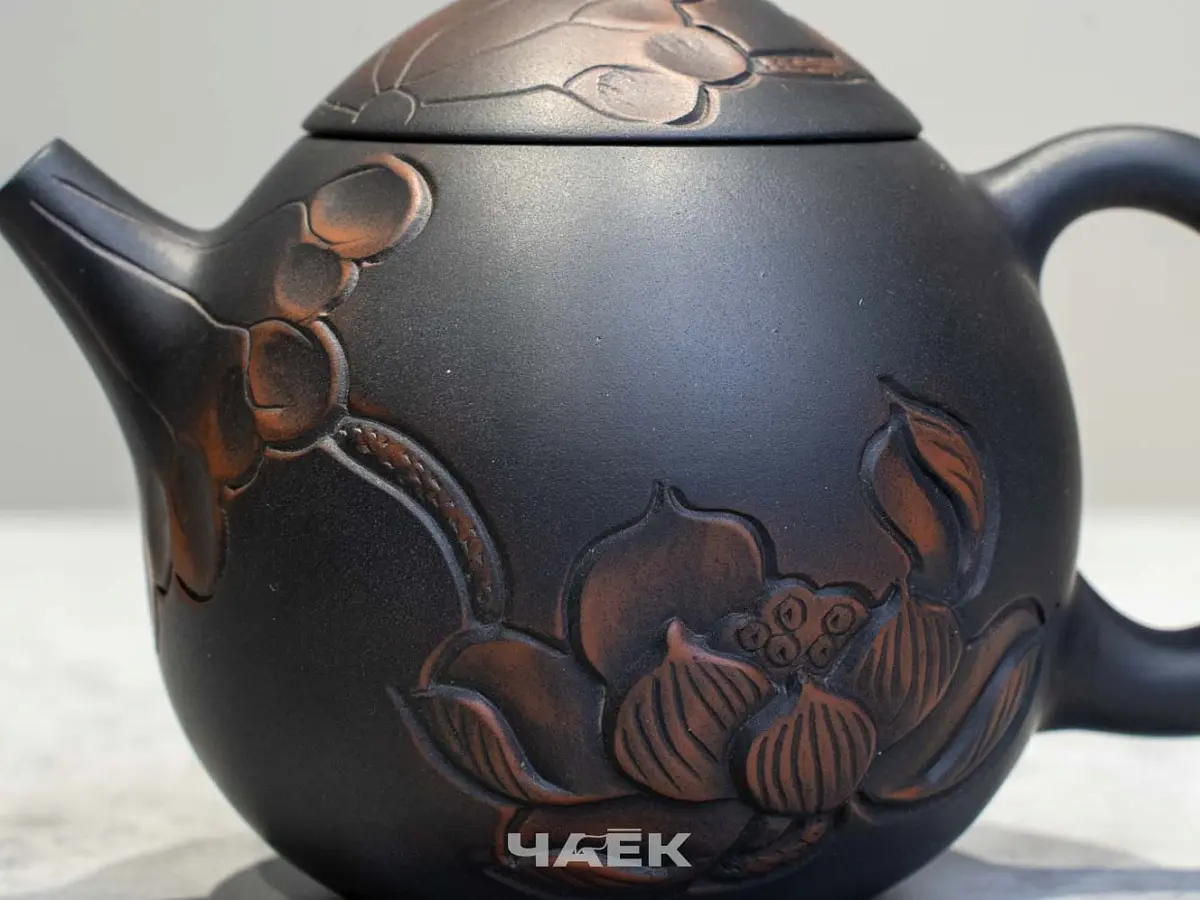 Чайник из керамики Цзяньшуй, 194 мл, № 17