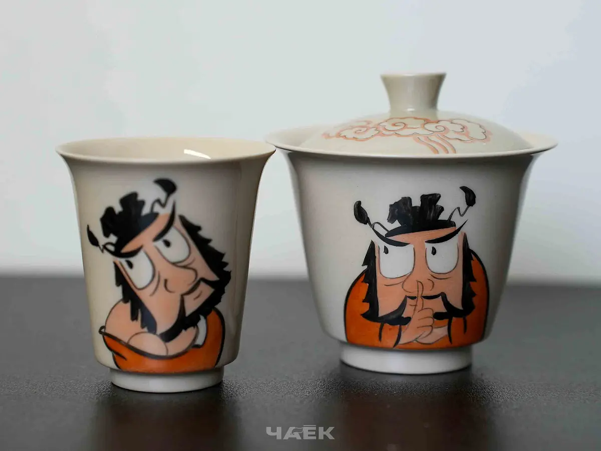 Гайвань № 90, керамика Цзиндэчжэнь, 100 мл