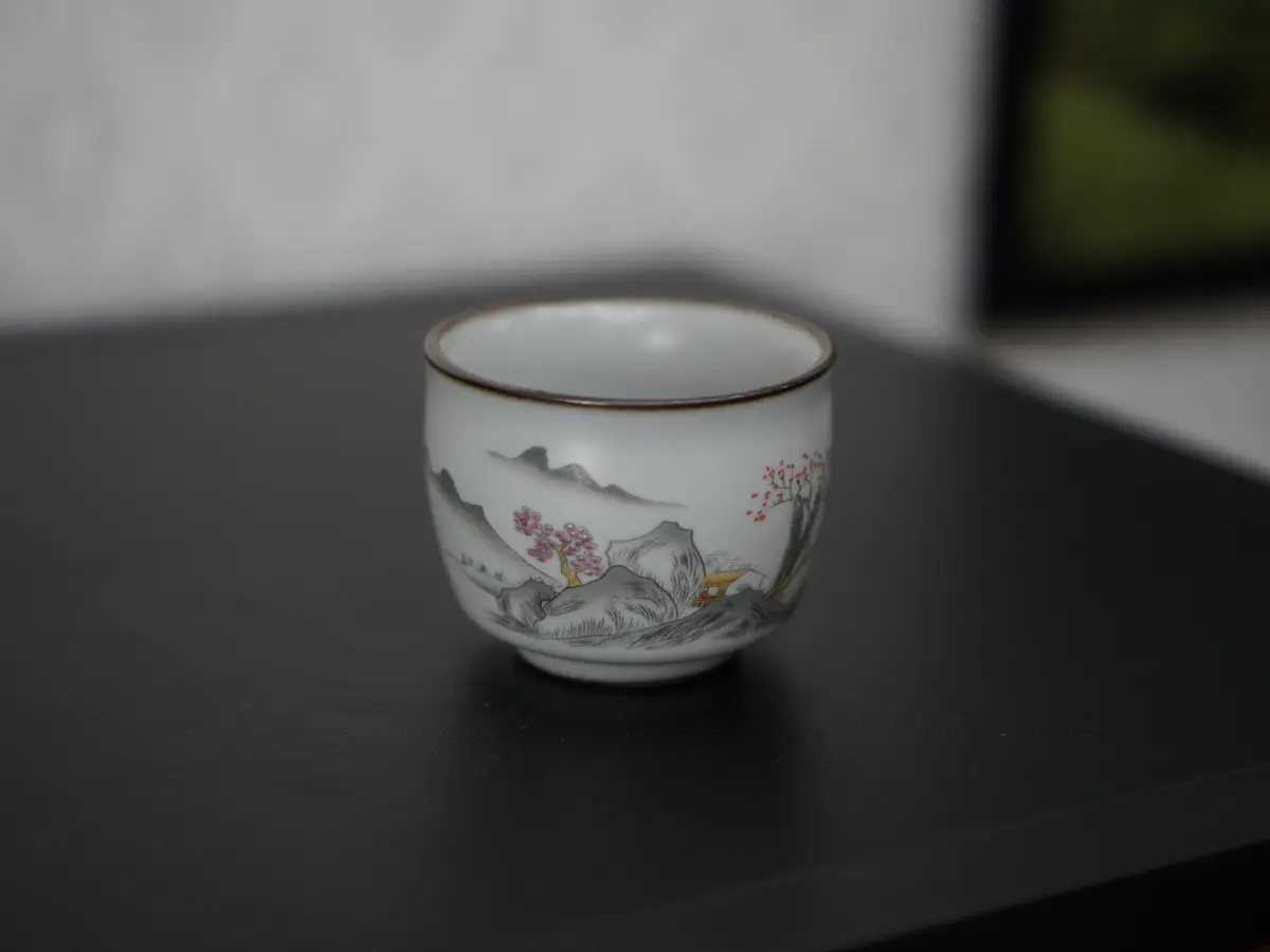 Пиала 2, керамика Цзиндэчжэнь, 85 мл