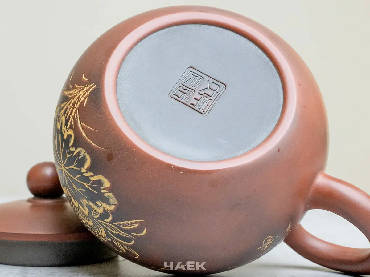 Чайник из Гуанси № 182, керамика Циньчжоу, 230 мл