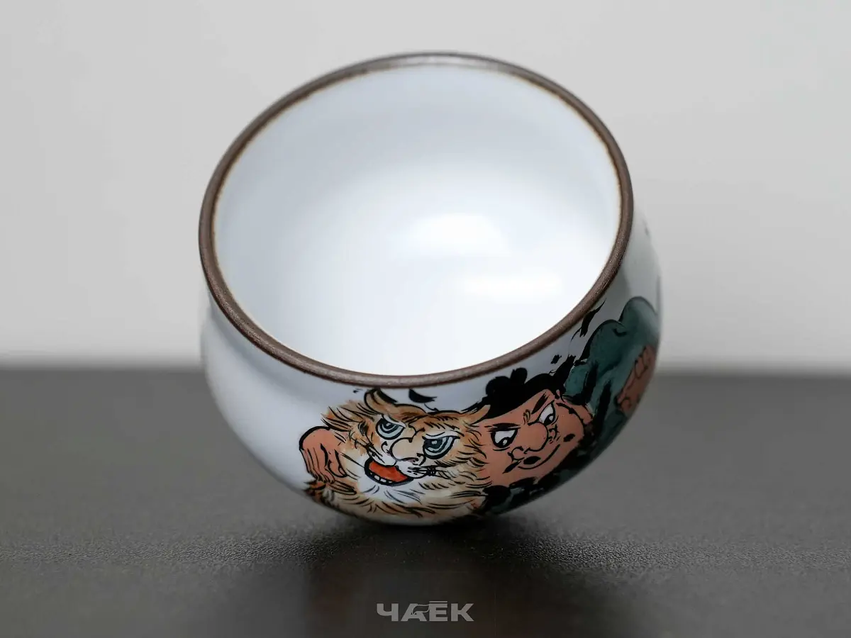 Пиала № 285, керамика Цзиндэчжэнь, 103 мл