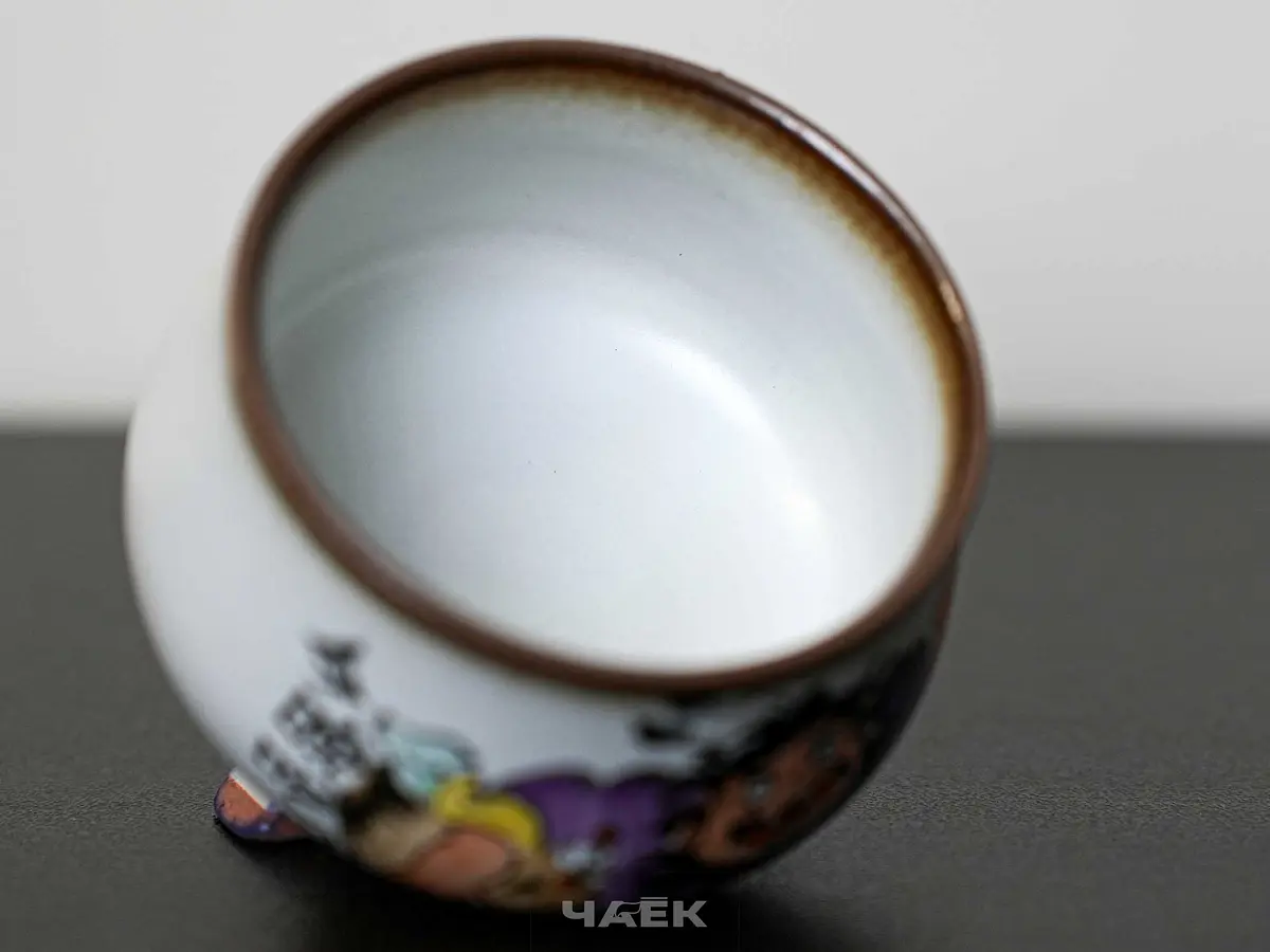 Пиала № 284, керамика Цзиндэчжэнь, 77 мл