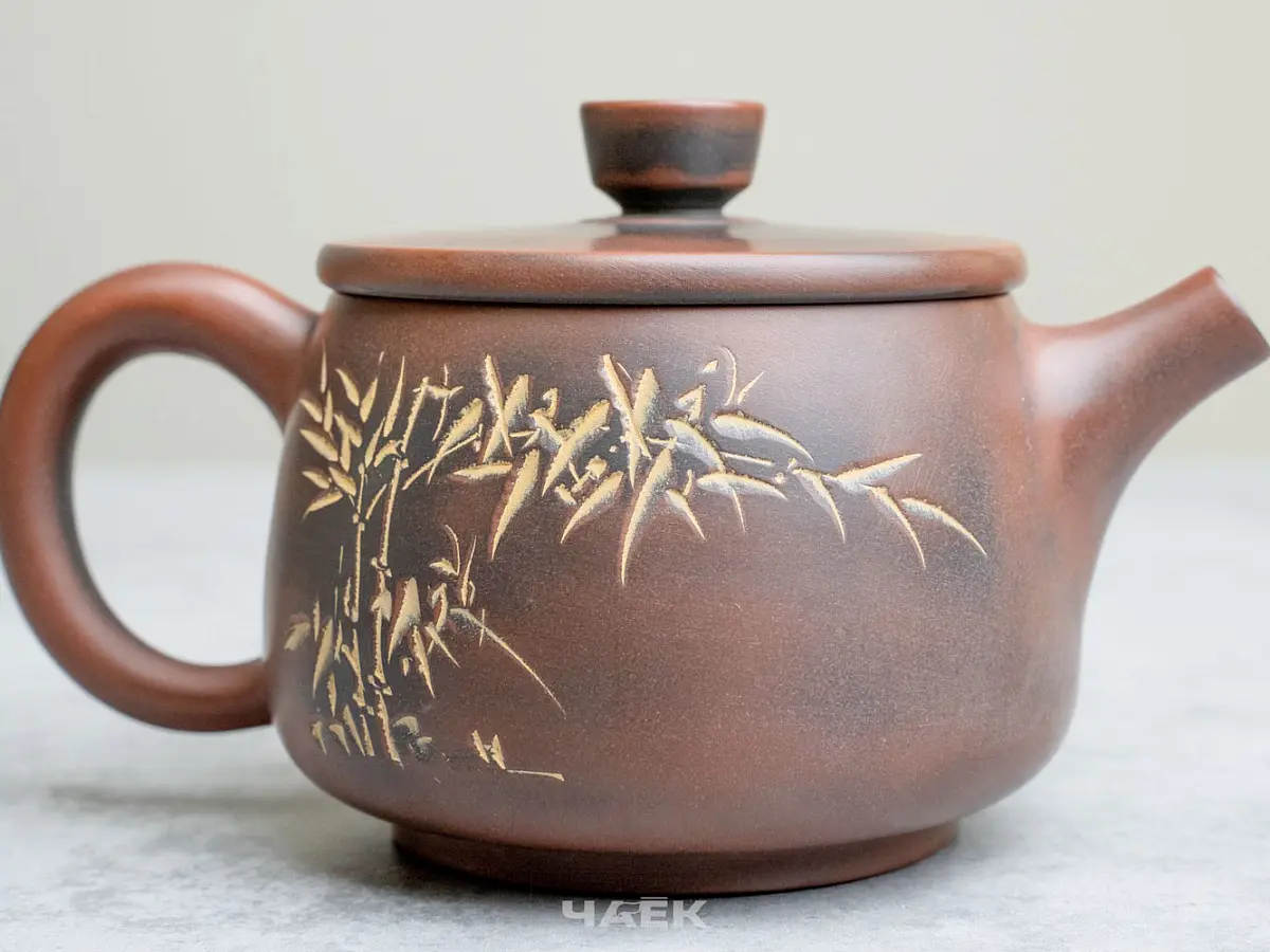 Чайник из Гуанси № 180, керамика Циньчжоу, 143 мл