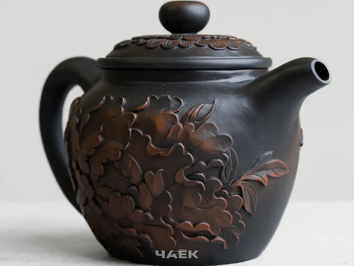 Чайник № 146 из керамики Цзяньшуй, 183 мл