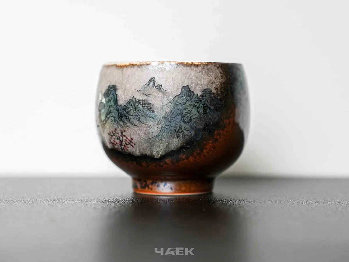 Пиала № 314, керамика Цзиндэчжэнь, 127 мл