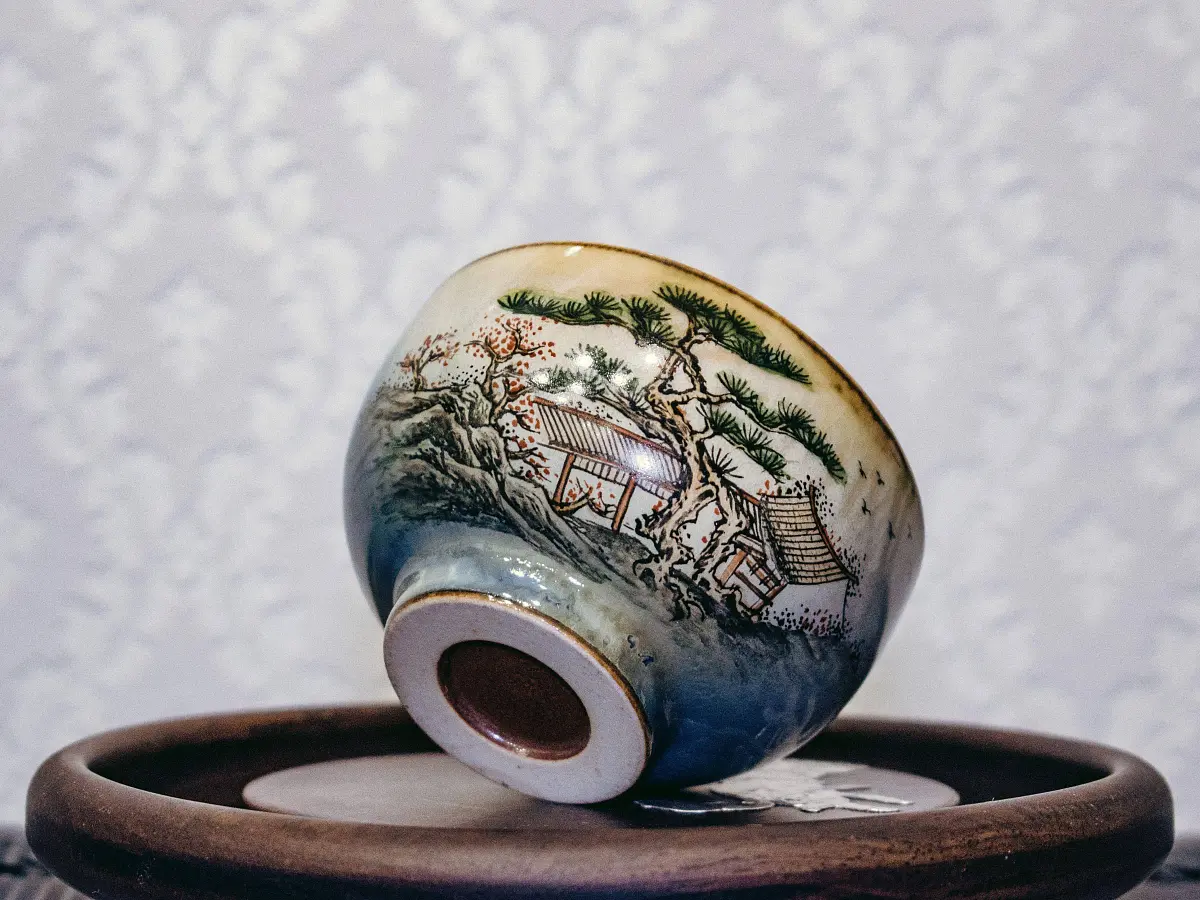 Пиала 203, керамика Цзиндэчжэнь, 120 мл