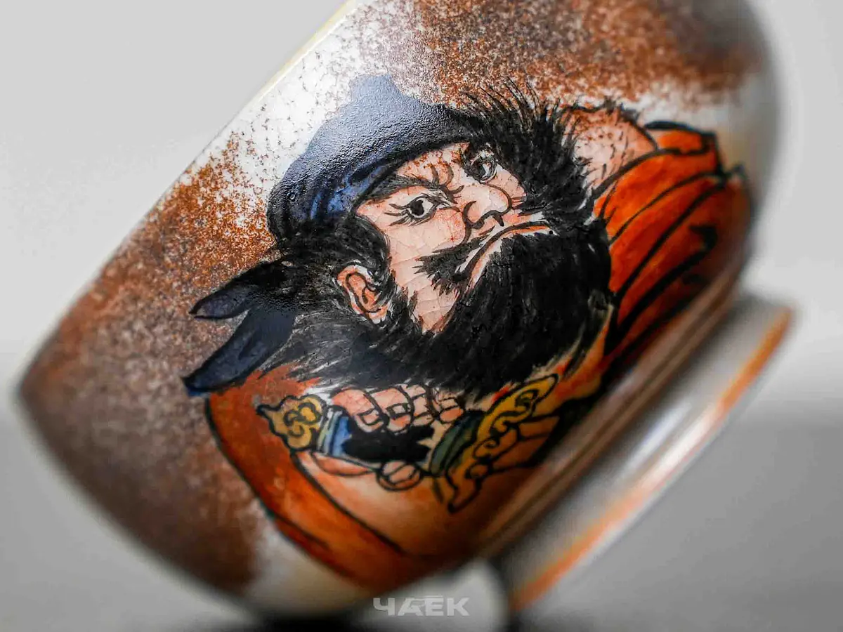 Пиала № 313, керамика Цзиндэчжэнь, 110 мл