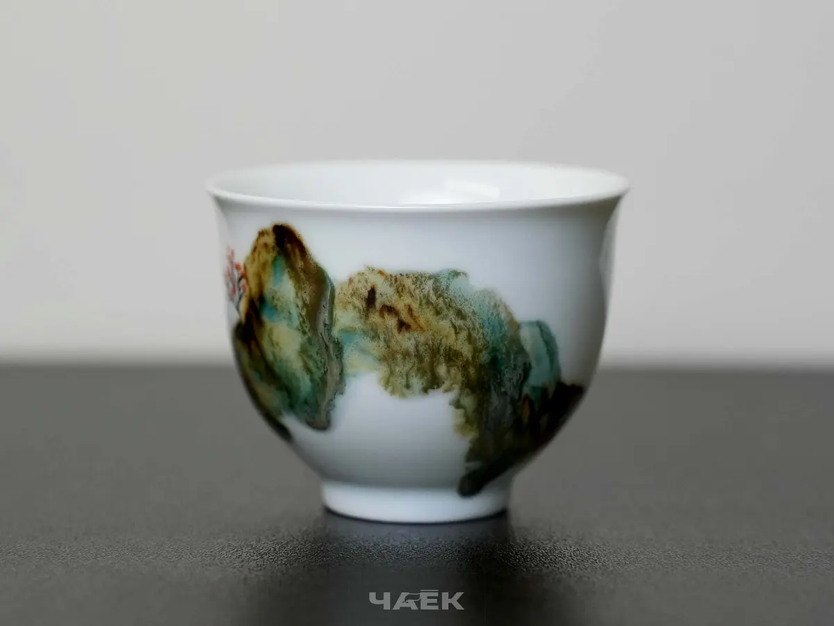 Пиала № 258, керамика Цзиндэчжэнь, 88 мл