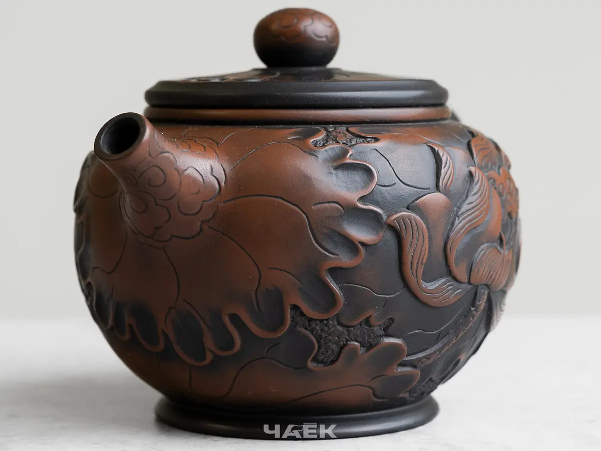Чайник № 142 из керамики Цзяньшуй, 206 мл