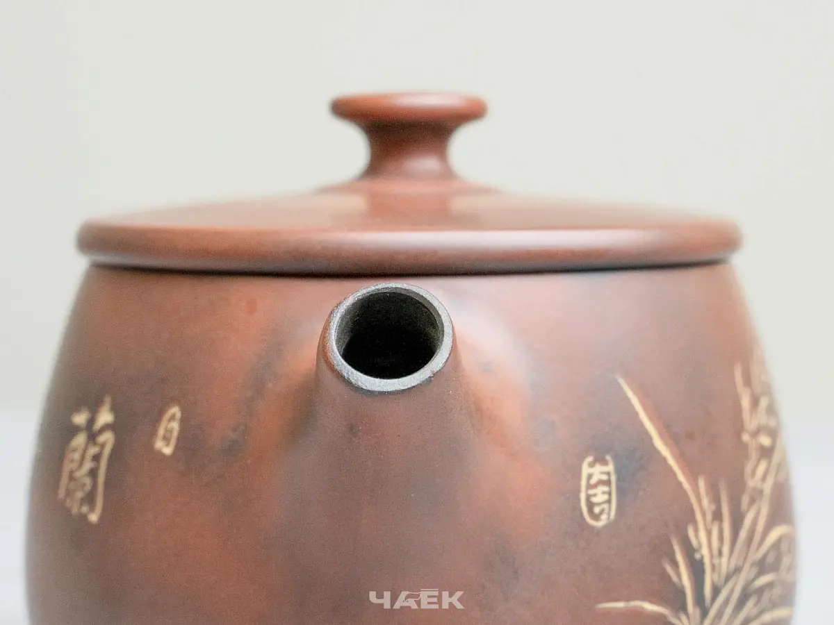 Чайник из Гуанси № 160, керамика Циньчжоу, 153 мл