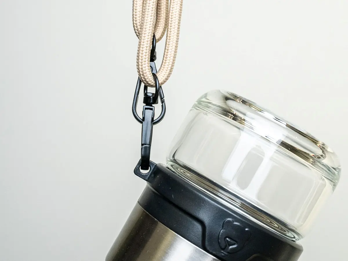 Шнурок для колбы, бежевый