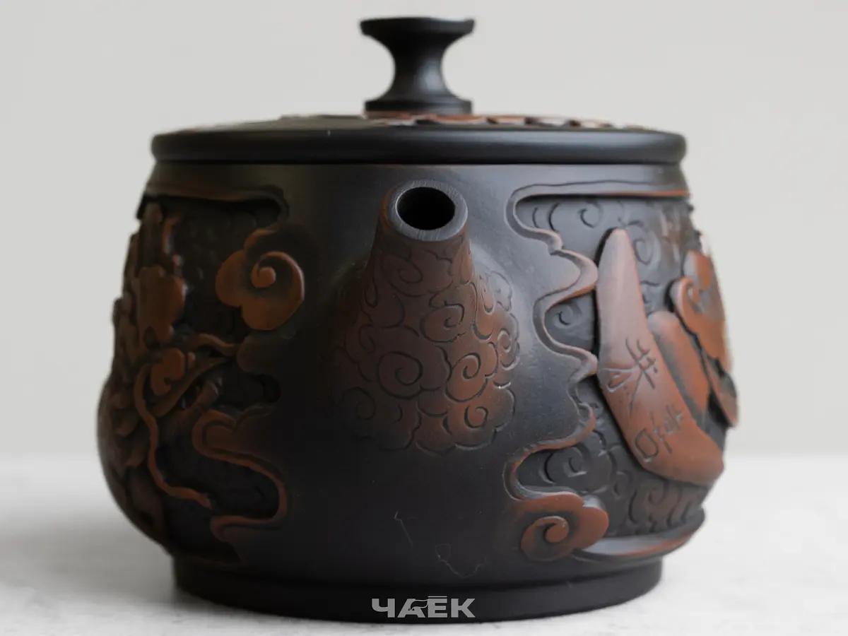 Чайник № 131 из керамики Цзяньшуй, 335 мл