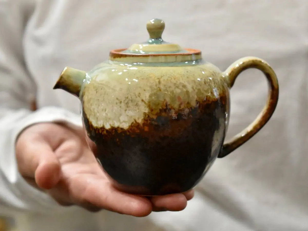 Чайник № 45, керамика Цзиндэчжэнь, 185 мл