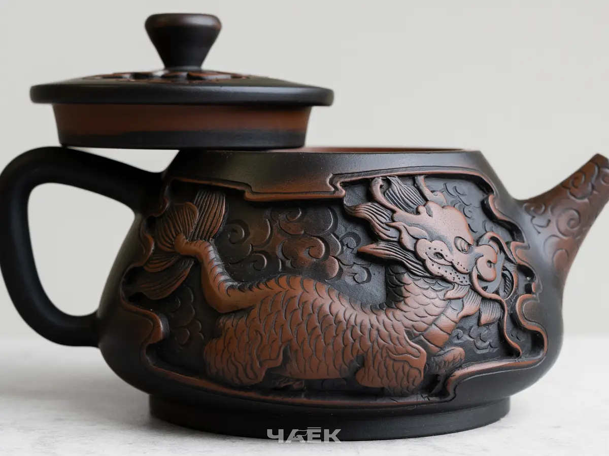 Чайник № 130 из керамики Цзяньшуй, 286 мл