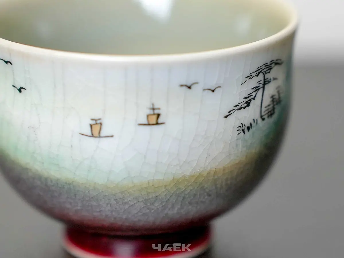 Пиала № 266, керамика Цзиндэчжэнь, 82 мл
