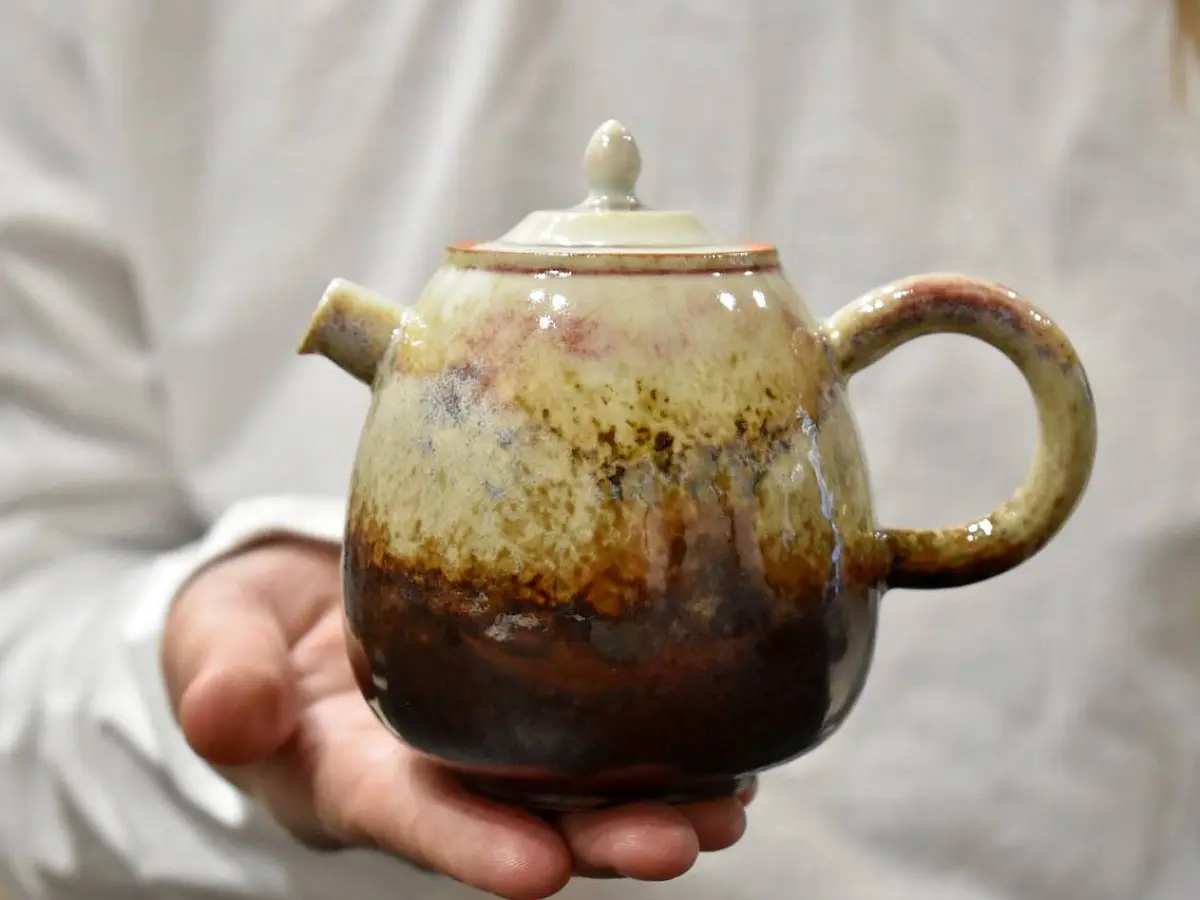 Чайник № 66, керамика Цзиндэчжэнь, 210 мл