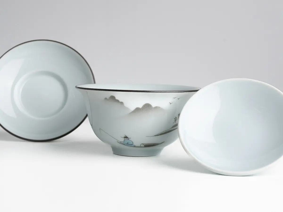 Гайвань № 268, фарфор Дэхуа, 100 мл