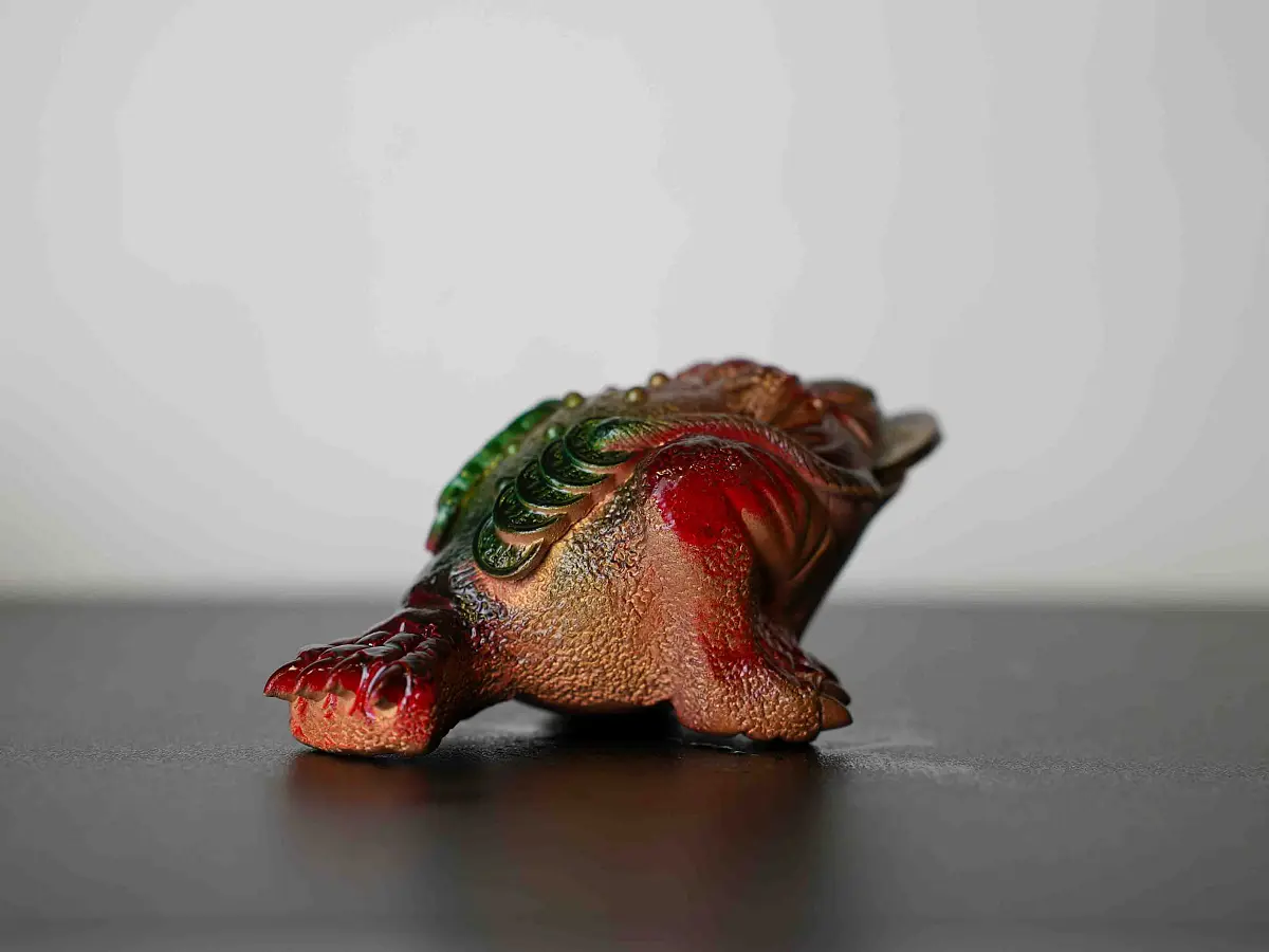 Чайная фигурка «Денежная жаба» № 61, исинская глина