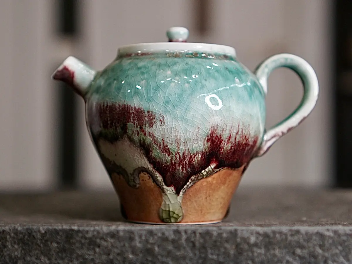 Чайник 17, керамика Цзиндэчжэнь, 212 мл