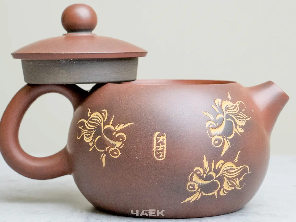 Чайник из Гуанси № 190, керамика Циньчжоу, 160 мл