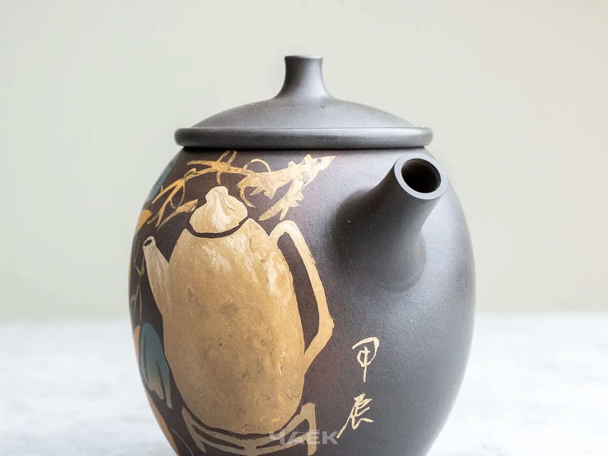 Чайник № 79 из керамики Цзяньшуй, 130 мл