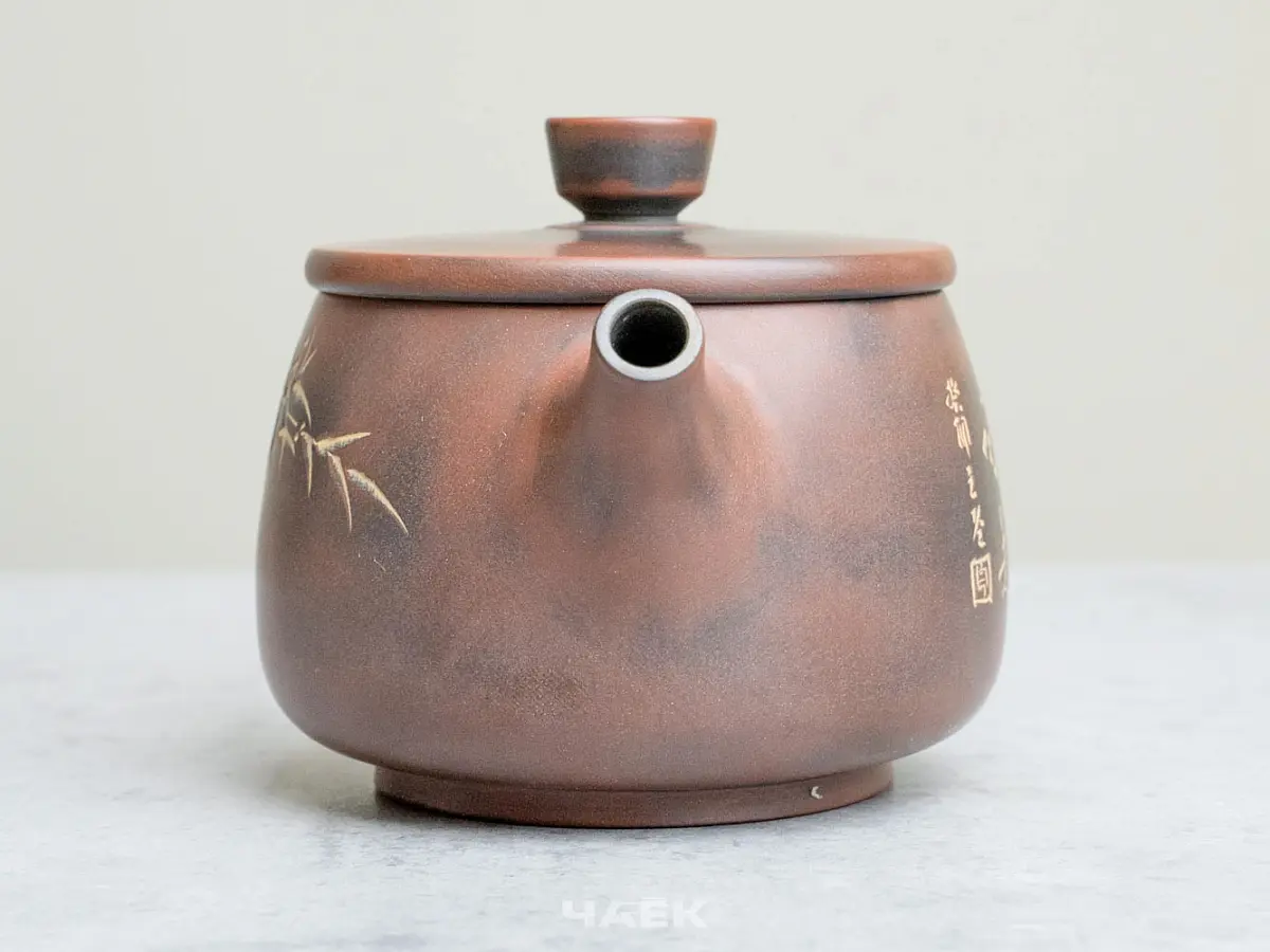 Чайник из Гуанси № 180, керамика Циньчжоу, 143 мл