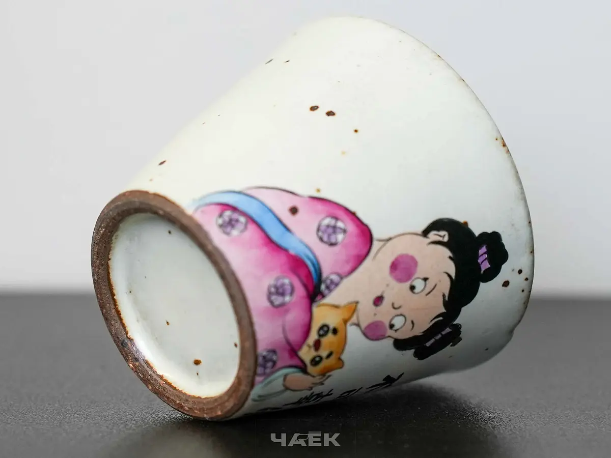 Пиала № 281, керамика Цзиндэчжэнь, 100 мл