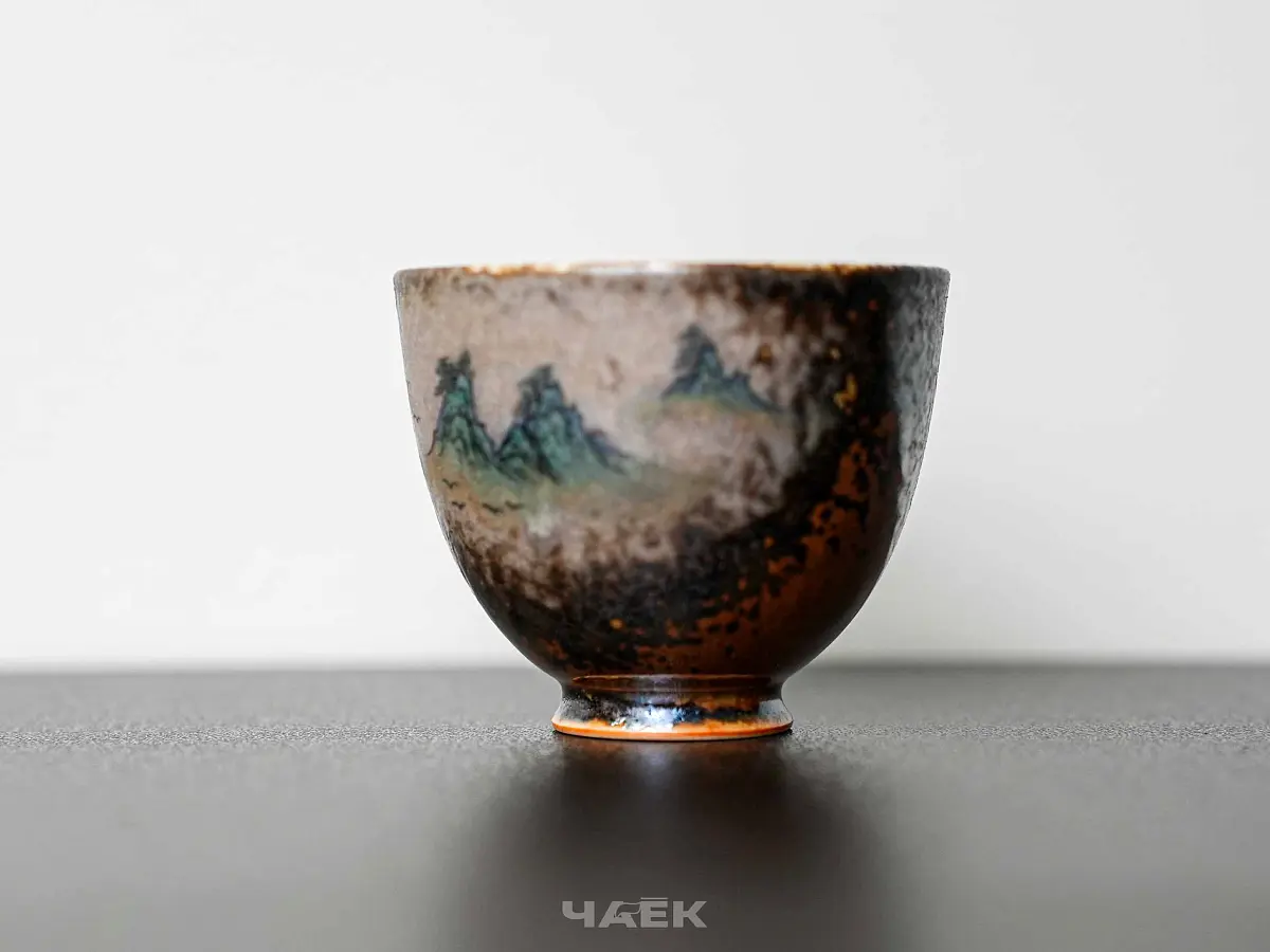 Пиала № 319, керамика Цзиндэчжэнь, 104 мл