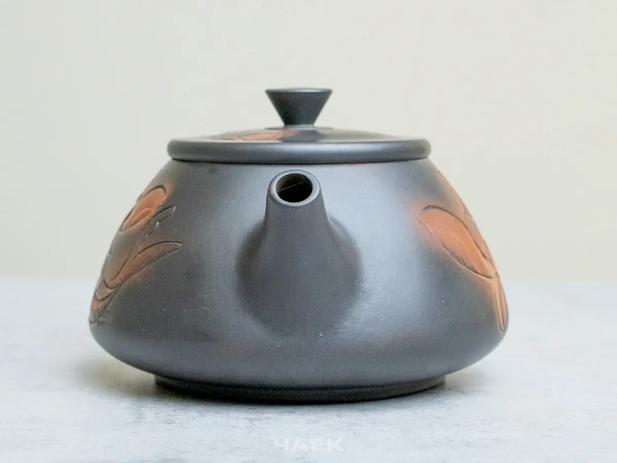 Чайник из Гуанси № 150, керамика Циньчжоу, 165 мл