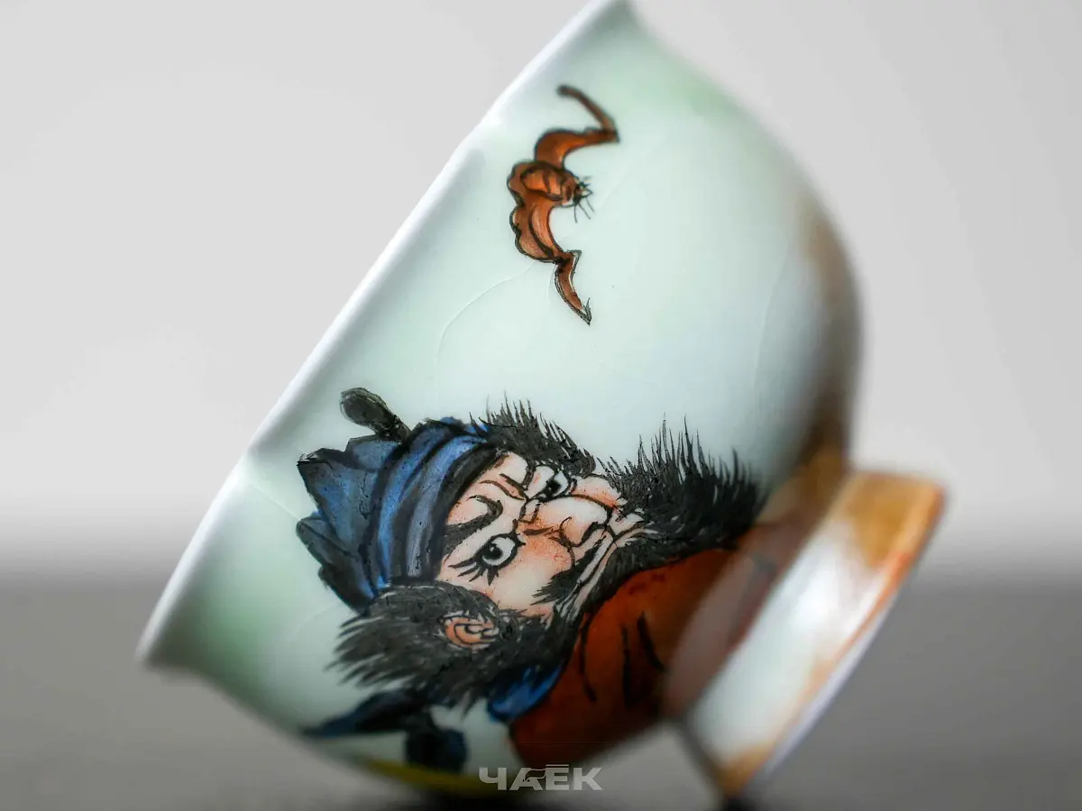 Пиала № 332, керамика Цзиндэчжэнь, 87 мл