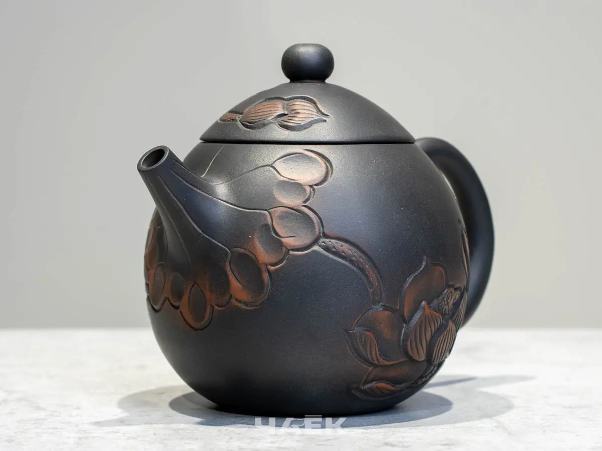 Чайник из керамики Цзяньшуй, 194 мл, № 17
