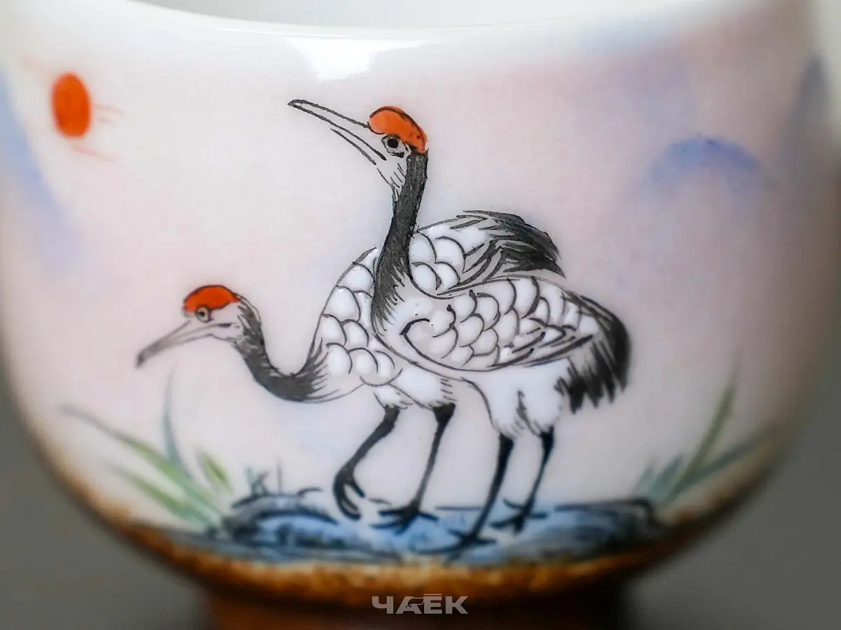 Пиала № 260, керамика Цзиндэчжэнь, 85 мл