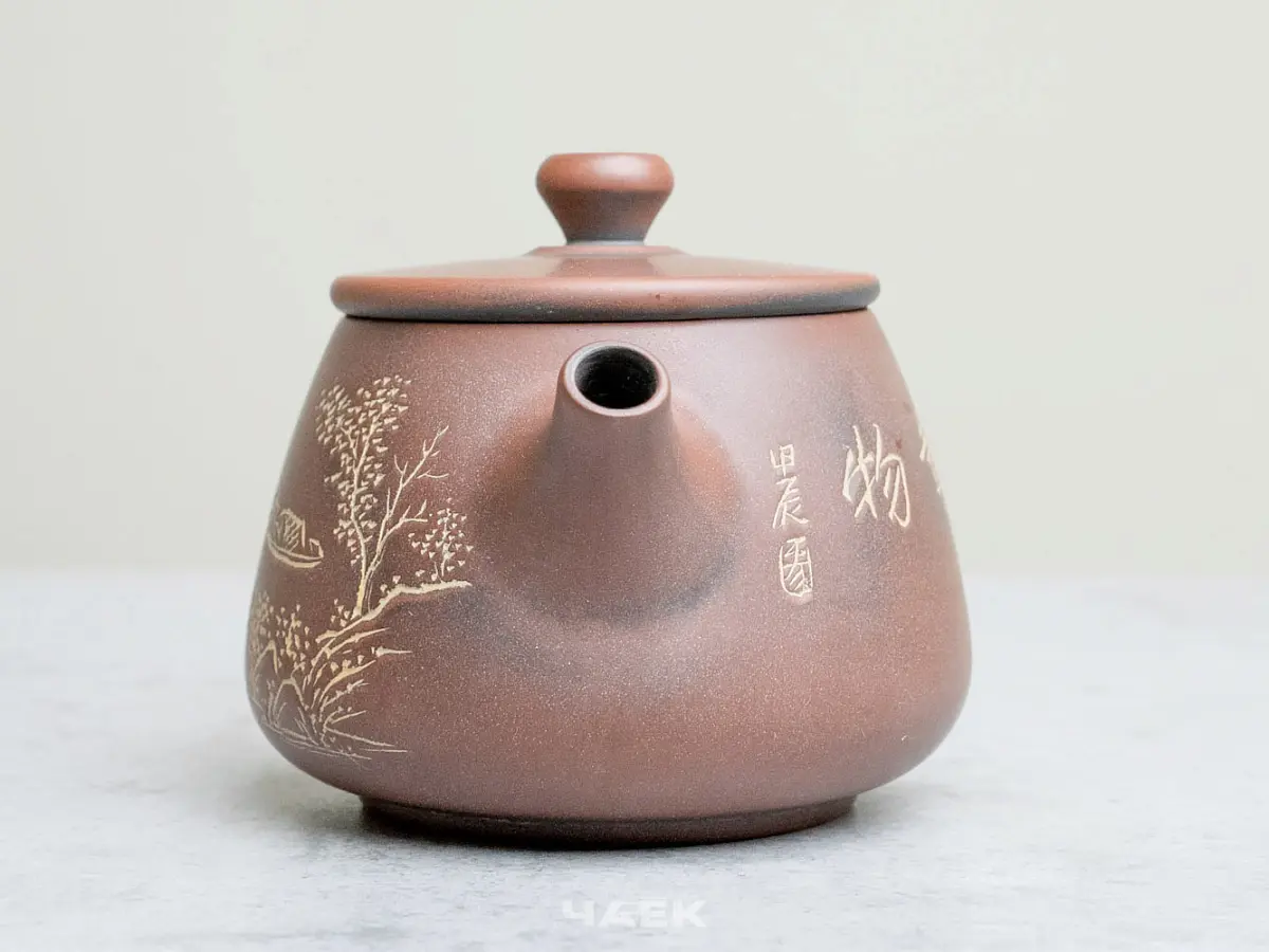 Чайник из Гуанси № 171, керамика Циньчжоу, 119 мл