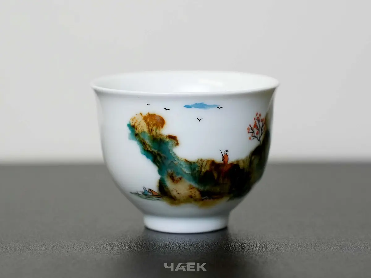 Пиала № 258, керамика Цзиндэчжэнь, 88 мл