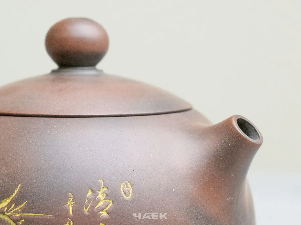 Чайник из Гуанси № 174, керамика Циньчжоу, 134 мл