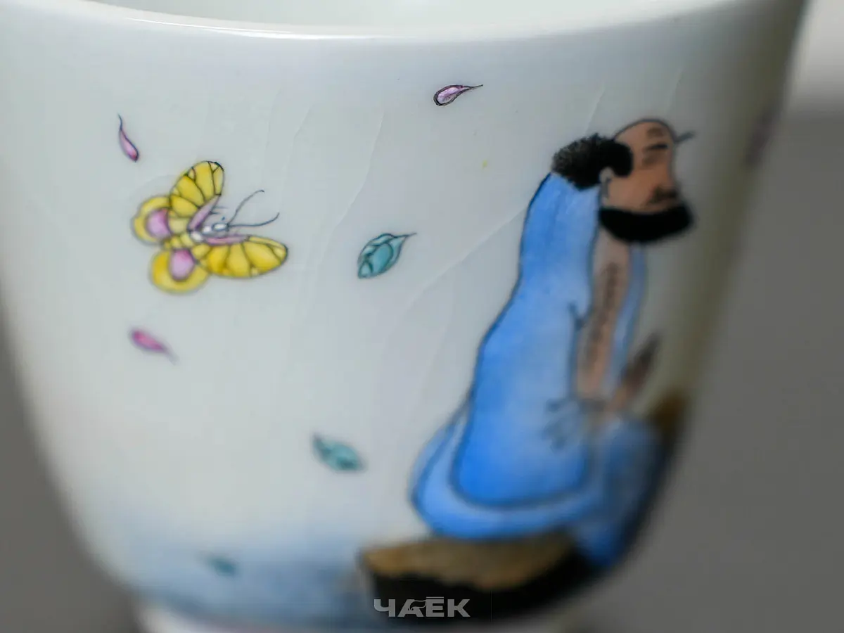 Пиала № 268, керамика Цзиндэчжэнь, 76 мл