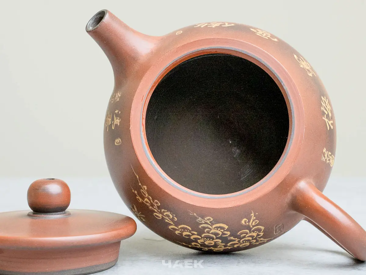 Чайник из Гуанси № 187, керамика Циньчжоу, 108 мл