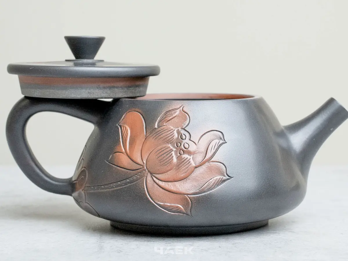 Чайник из Гуанси № 165, керамика Циньчжоу, 145 мл