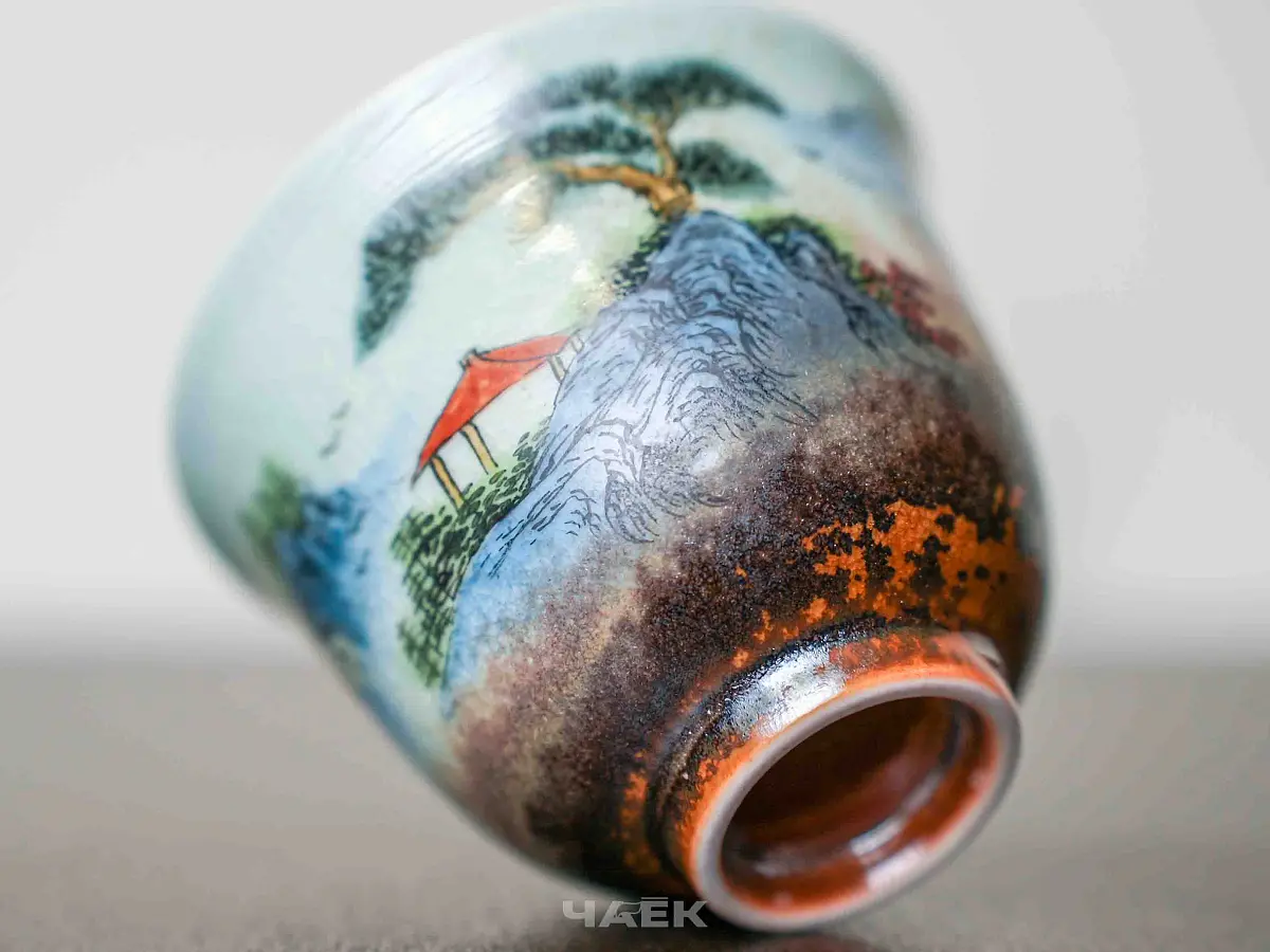 Пиала № 324, керамика Цзиндэчжэнь, 100 мл